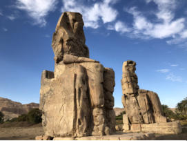 Fotoschlumpfs Abenteurreisen, Memnon Kolosse, Theben