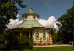Fotoschlumpf im Schlosspark Sanssouci