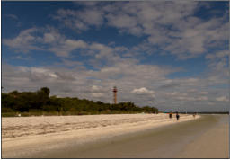 Strand von Sanibel Island