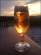 Fotoschlumpf und das Bier zum Sonnenuntergang auf Sylt! (c) Fotoschlumpfs Abenteuerreisen