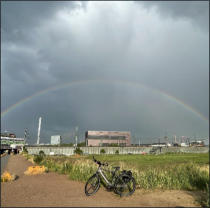 Fotoschlumpf und der #Regenbogen in #HafenCity