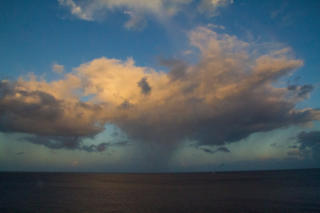 Sonne und Regen in der Karibik by Fotoschlumpf