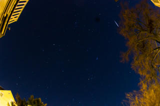 Sternschnuppe über den Plejaden (c) Fotoschlumpfs Abenteuerreisen