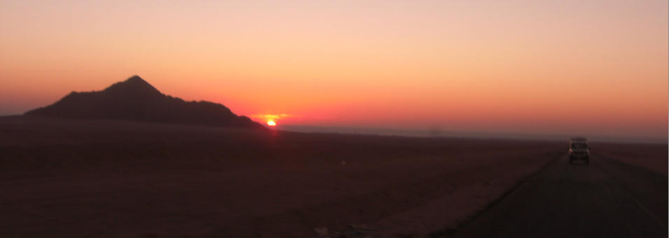 Sonnaufgang am Sinai © Fotoschlumpfs Abenteuerreisen