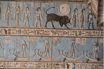 Auf Nilkreuzfahrt in Dendera. By Fotoschlumpfs Abenteuerreisen