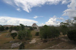 Fotoschlumpfs Abenteuerreisen in Uxmal.  Fotoschlumpfs Abenteuer