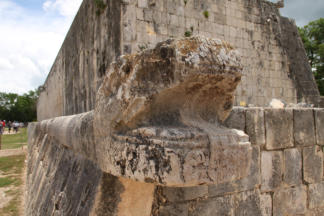 Rundgang in Chichen Itza  Fotoschlumpfs Abenteuerreisen