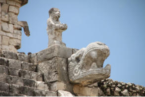 Rundgang in Chichen Itza  Fotoschlumpfs Abenteuerreisen