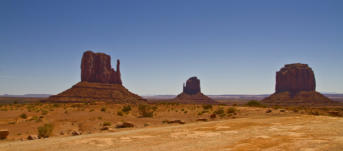 Blick aus dem View Hotel. Monument Valley Fotoschlumpfs Abenteuerreisen