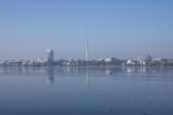 Kaiserwetter an der Auenalster (c) Fotoschlumpfs Abenteuerreisen