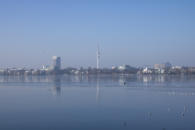 Kaiserwetter an der Auenalster (c) Fotoschlumpfs Abenteuerreisen